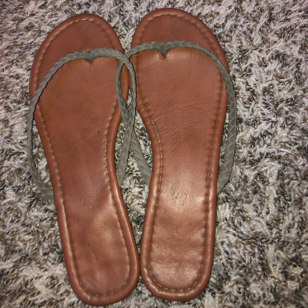 *not sure where they’re from* Brown sandals